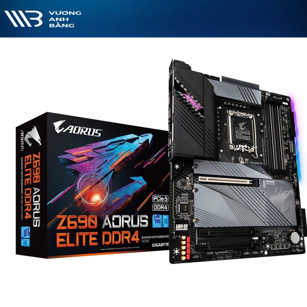 Mainboard Bo Mạch Chủ GIGABYTE Z690 AORUS ELITE DDR4- Hàng Chính Hãng