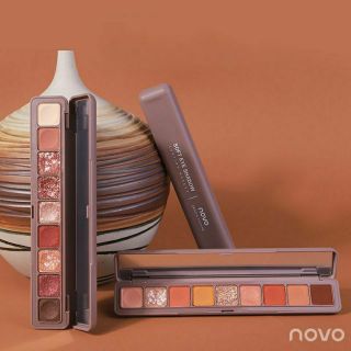 Bảng mắt Novo 9 ô Soft Eye Shadow Smooth Texture hàng chính hãng nội địa Trung