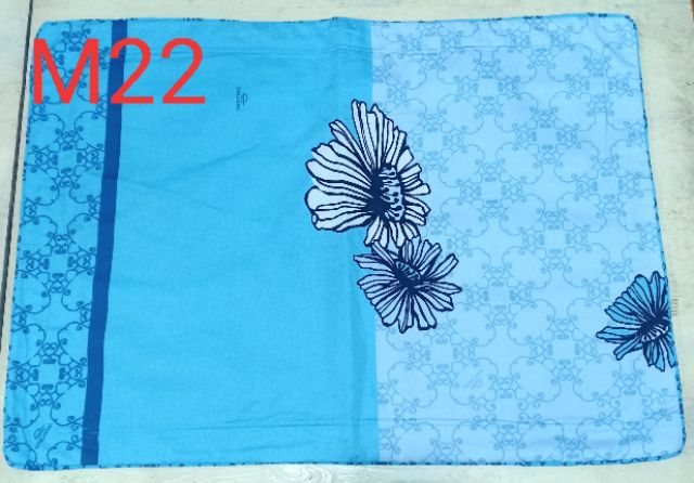 Free ship Vỏ gối Sông hồng 100% cotton chính hãng kt 45x65cm