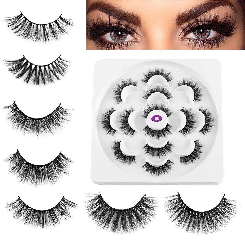 Set 7 Cặp Lông Mi Giả Dài Tự Nhiên SOFTNESS