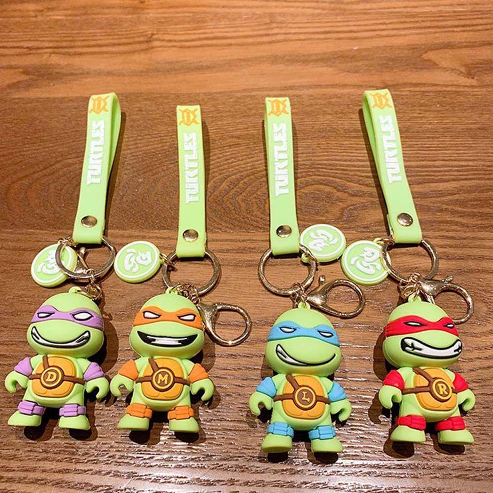 Móc Khóa Hình Chú Rùa Bằng PVC Dễ Thương