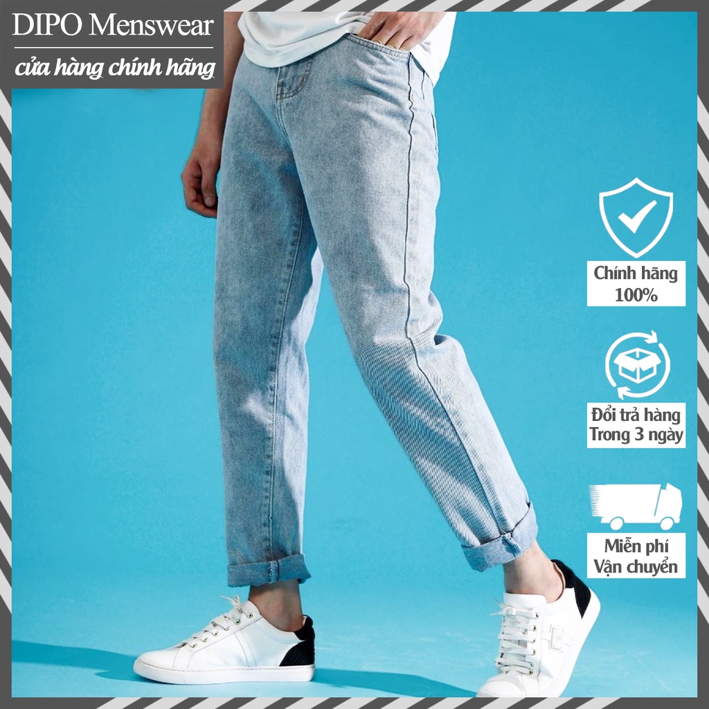 Quần jean baggy cao cấp - quần kaki nam dáng ông suông đơn giản thiết kế hiện đại hàng nhập Quảng Châu