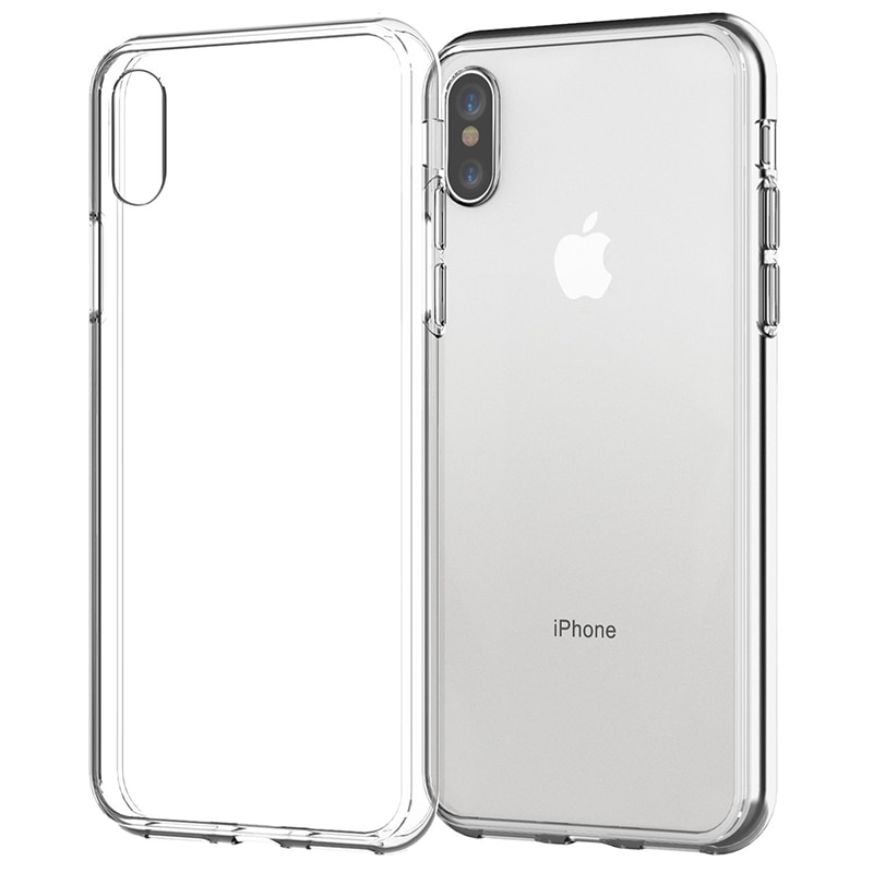 Ốp điện thoại silicon mềm trong suốt siêu mỏng cho iPhone 11 12 Pro XS Max X 8 7 6s Plus 5 SE XR 11 7