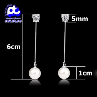 Bông tai inox nữ thép không gỉ giá rẻ ở HCM cao cấp bảo hành không đen không rỉ BT13