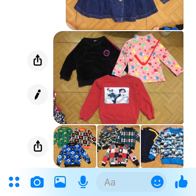 Sét áo nỉ cho bé