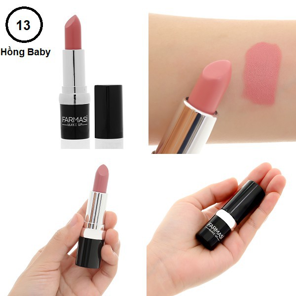 [Ver 2] Son Môi True Color Lipstick Date 2023 Farmasi 4gr (1700LIP) 💋