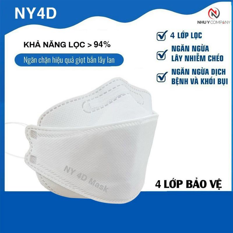 Khẩu Trang KF94 Như Ý (hộp 10 cái)