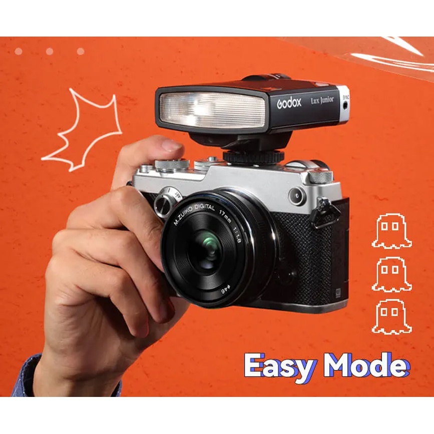 Đèn Flash Godox Lux Junior Retro - Chính Hãng