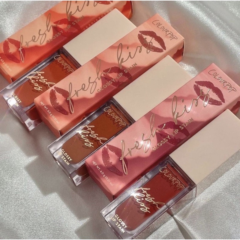 AUTH - SALE OFF SON TINT COLOURPOP GLOSSY LIP STAIN FRESH KISS CÁC MÀU BEST SELLER