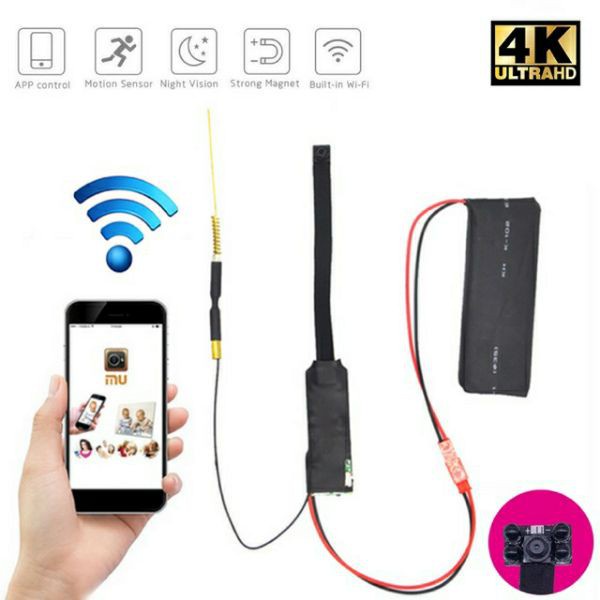 Camera WiFi mini hành trình 4K FullHD 1080P siêu nét kết nối điện thoại giám sát từ xa