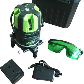 máy cân bằng laser 5 tia xanh
