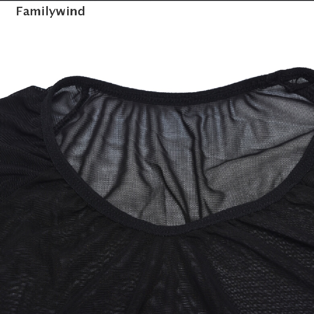 Áo Croptop Tay Ngắn Phối Lưới Xuyên Thấu Thời Trang Quyến Rũ Cho Nữ