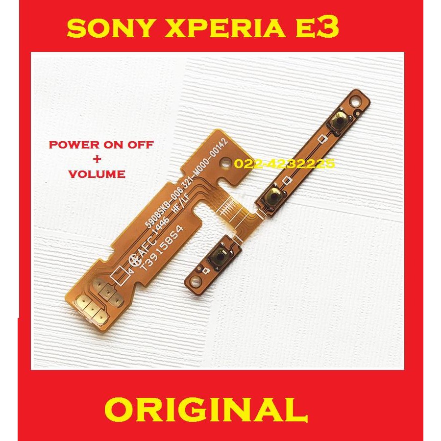 Bảng Mạch Linh Hoạt Điều Chỉnh Âm Lượng Dành Cho Sony Ericsson On Xperia E3 D2212 D2203 D2202 D2206 Ori 903902