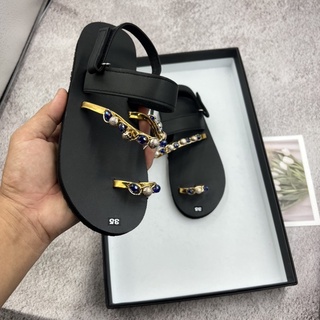 Giày xăng đan nữ A26 đen dép xăng đan-sandal đồng nai