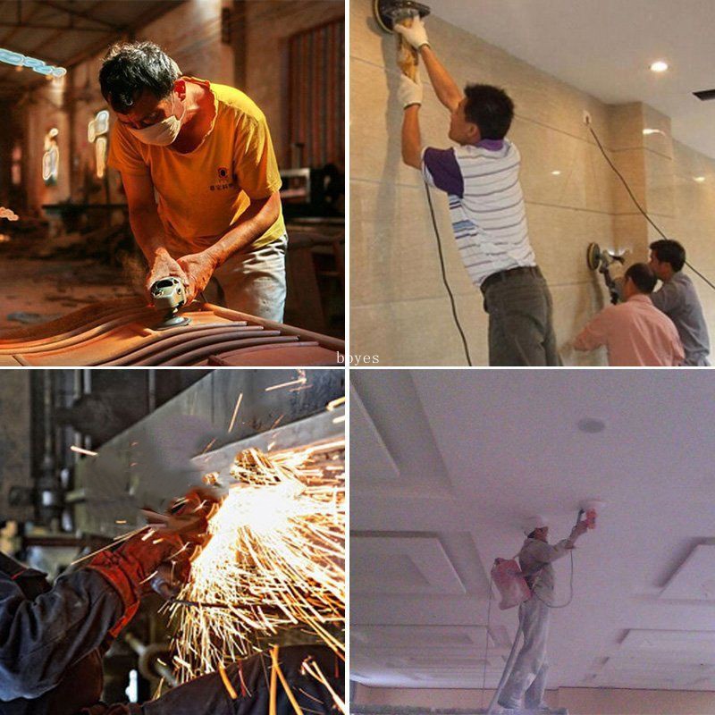 Bộ 40 dĩa chà nhám 5 inch 125mm chuyên dùng đánh bóng gỗ tiện lợi