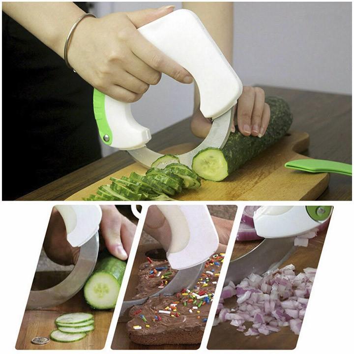 PVN49542 Dao tròn cắt thực phẩm đa năng Giá Rẻ