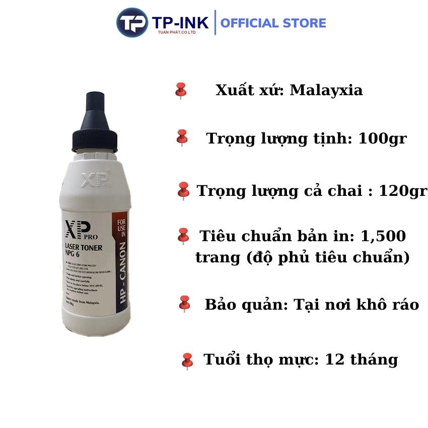 Mực đổ máy in mã NPG6 dùng cho máy in HP, canon trọng lượng 80gram