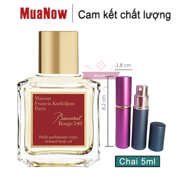 Nước hoa MFK Baccarat Rouge 540 (Hoa nhài, hoa nghệ tây, nhựa cây tuyết tùng, long diên hương) | Thế Giới Skin Care