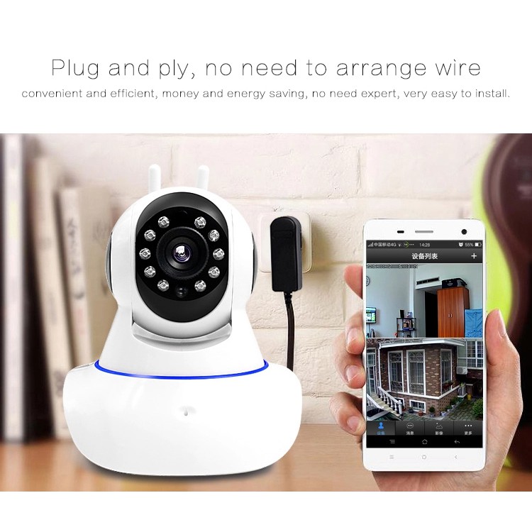 Camera IP Wifi Giám Sát Kiêm Báo Động Yoosee YYZ100