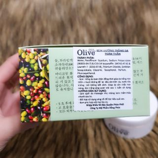 KEM TRẮNG DA BODY OLIVE
