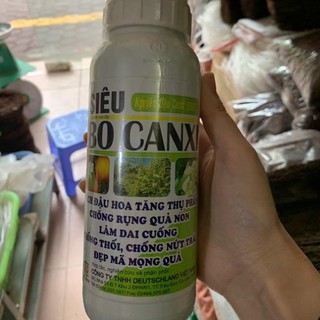 Phân bón lá siêu bo - canxi - chống rụng bông