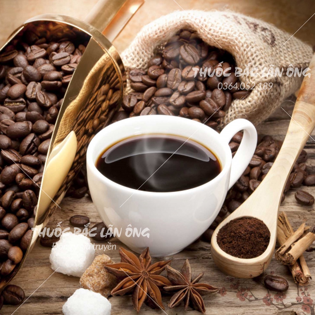 Bột cà phê 500g (Cafe tẩy da chết, dưỡng trắng da) - Thuốc Bắc Lãn Ông