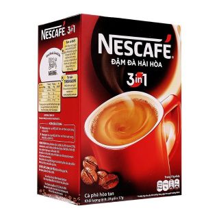 Nescafe bột hòa tan 3in1 hộp 340g