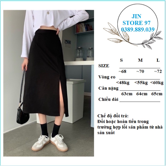 Chân váy dài chữ a lưng cao công sở xẻ tà bigsize thời trang cao cấp đẹp giá rẻ | WebRaoVat - webraovat.net.vn