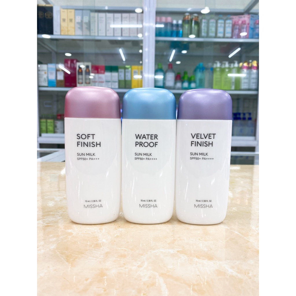 (70ml) Kem Chống Nắng Missha All-Around Safe Block Sun Milk Mẫu Mới