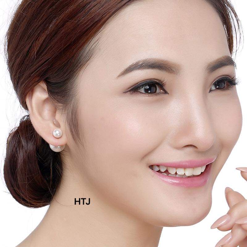 Bông tai BẠC TA dáng Dior mẫu hót sang chảnh -  Shop TRANG SỨC BẠC VÀ TRAI gian hàng chính hãng cam kết bạc chuẩn