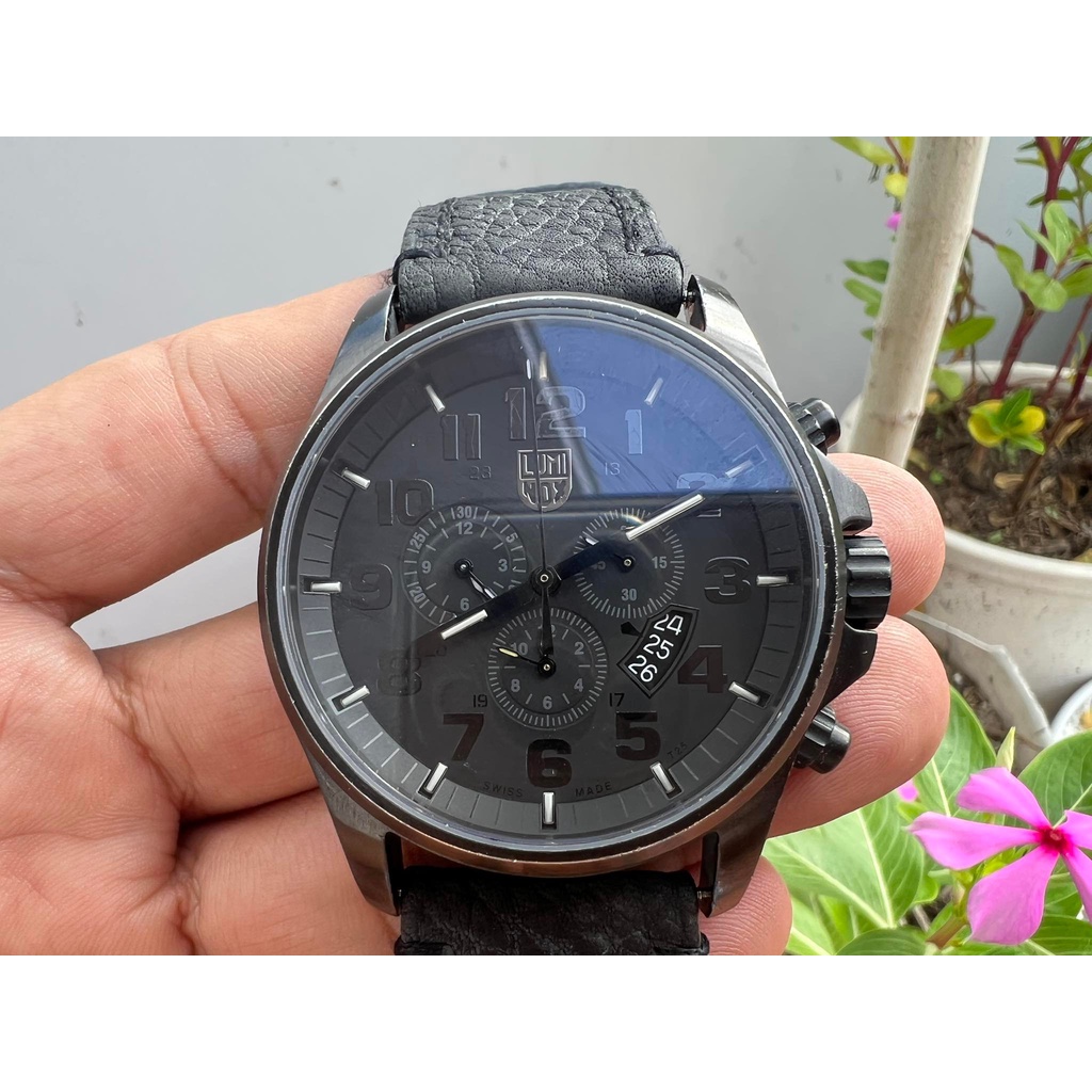 Đồng hồ nam Luminox 6 kim  chính hãng Thụy Sĩ  dành cho ae tay to nha, size 46 chưa tính núm