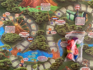 Combo Board game Đi Tìm Kho Báu Mini