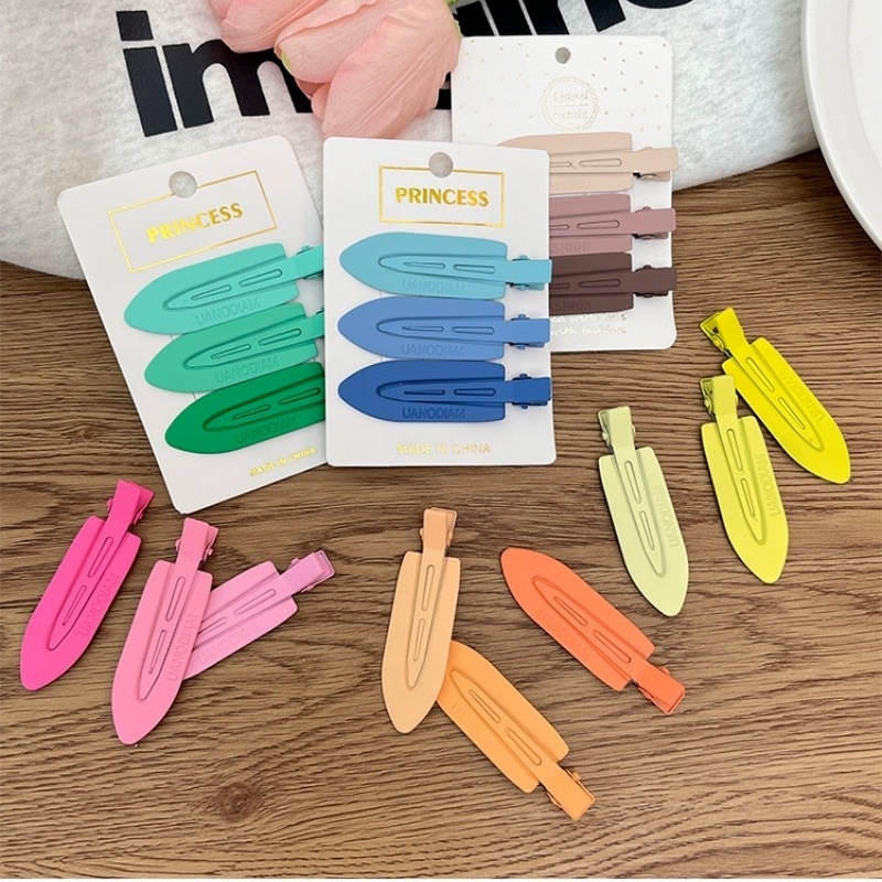 Bộ 3 Kẹp Tóc Kim Loại Thời Trang Cho Nữ