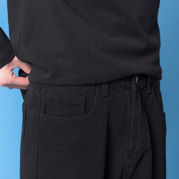 [Baggy Nam] Quan jean nam Đen baggy ống suông rộng tại Baggy Store 88 | BigBuy360 - bigbuy360.vn
