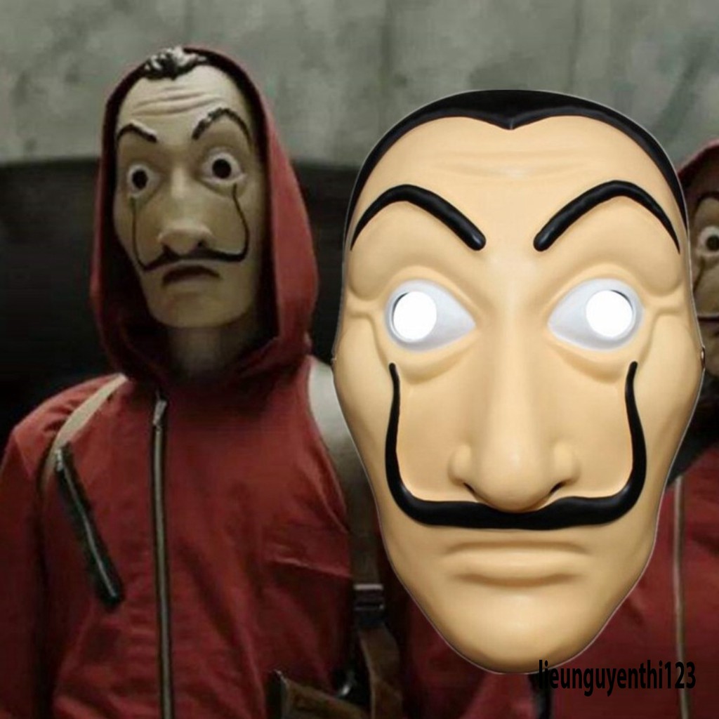 Mặt nạ Money Heist- Salvador Dali