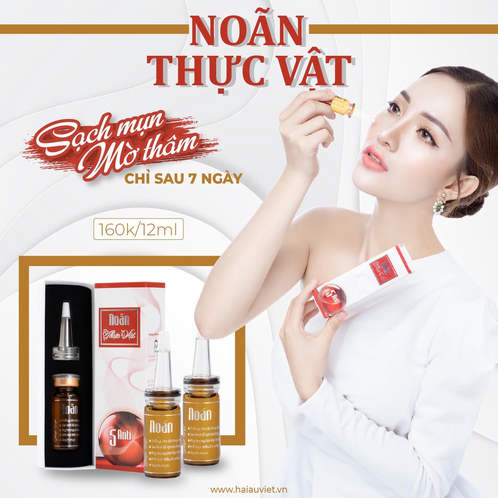 Noãn Thực Vật (Serum ) Dưỡng Da Căng Bóng Mỹ Phẩm Hải Âu Việt