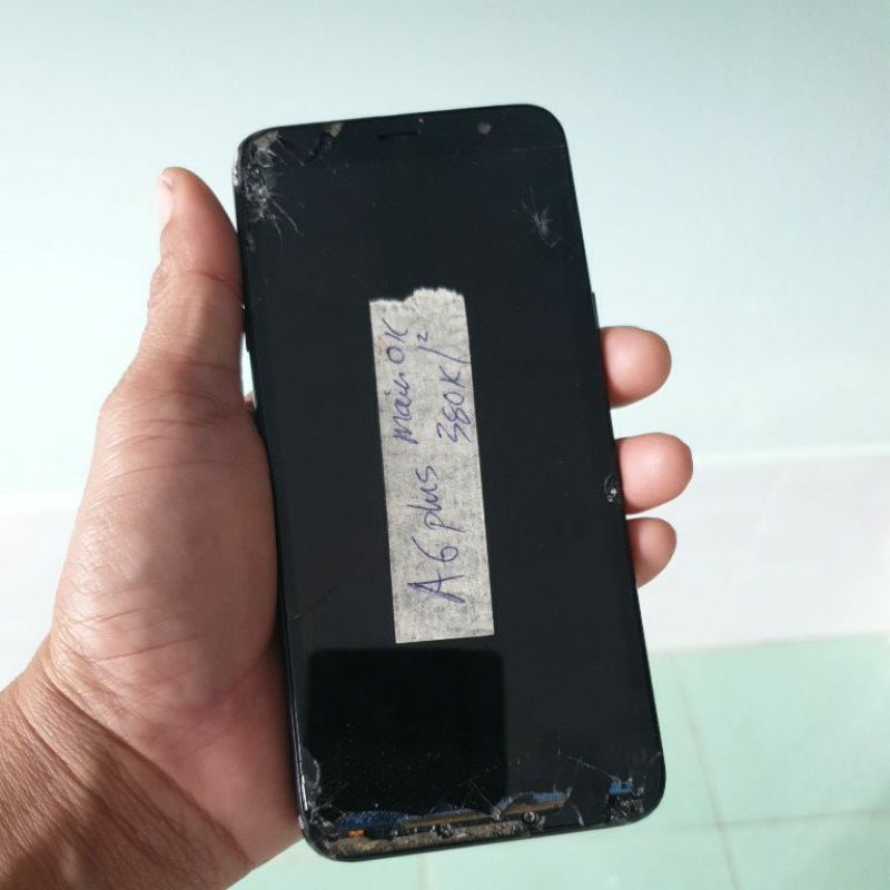 Xác điện thoại Samsung A6 plus hư màn