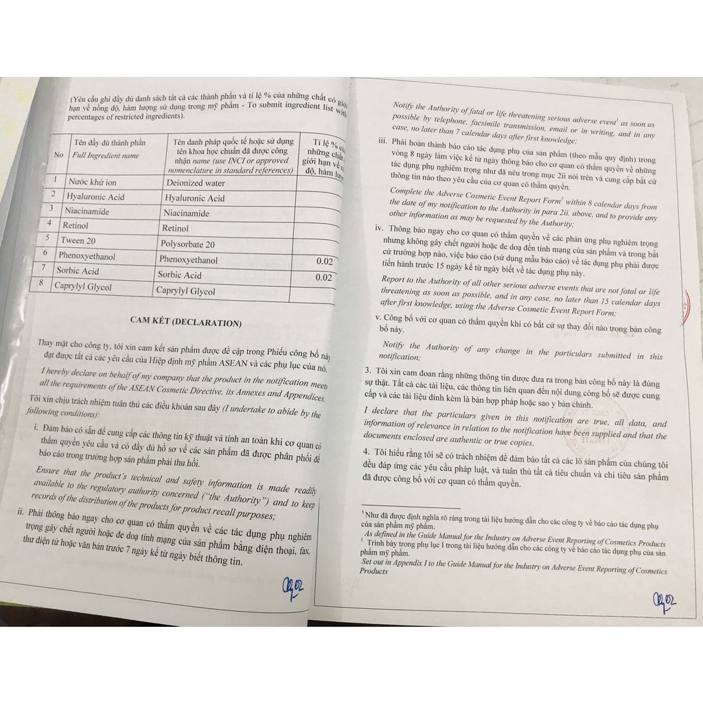 Serum Ret1 Frigate - Trẻ hóa da, căng bóng da, tốt cho da mụn - Full size 30ml