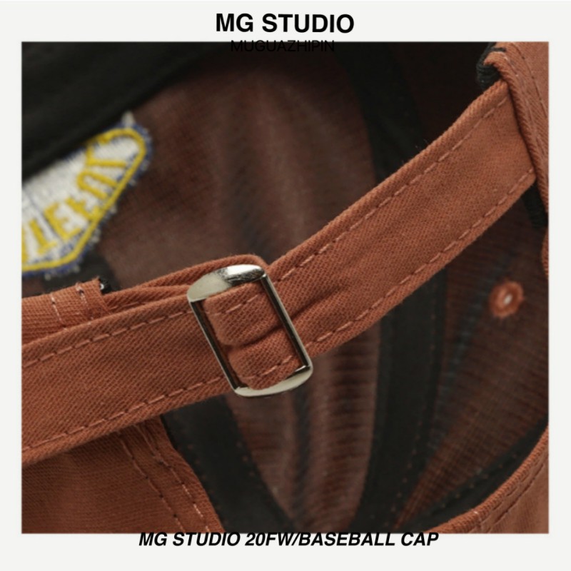 Mũ bóng chày MG STUDIO thêu chữ Grateful kiểu dáng thời trang cá tính