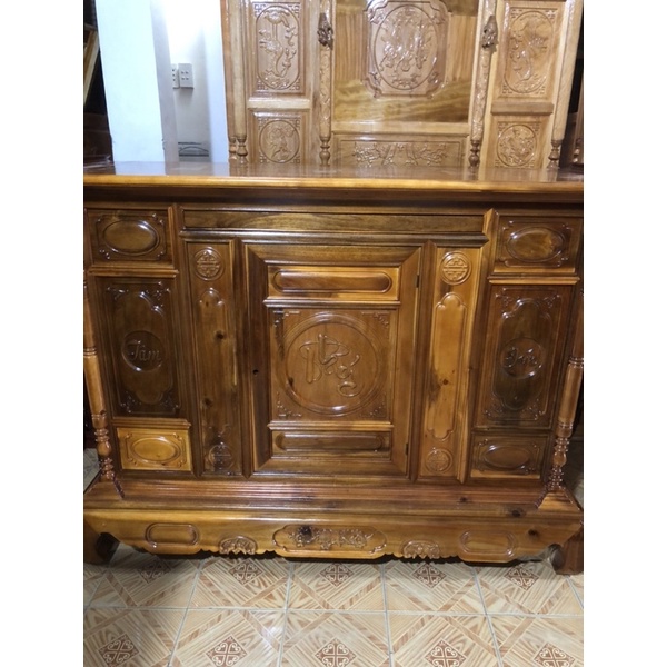 Tủ thờ cánh trước,tủ thờ gỗ tràm ,tủ thờ giá rẻ