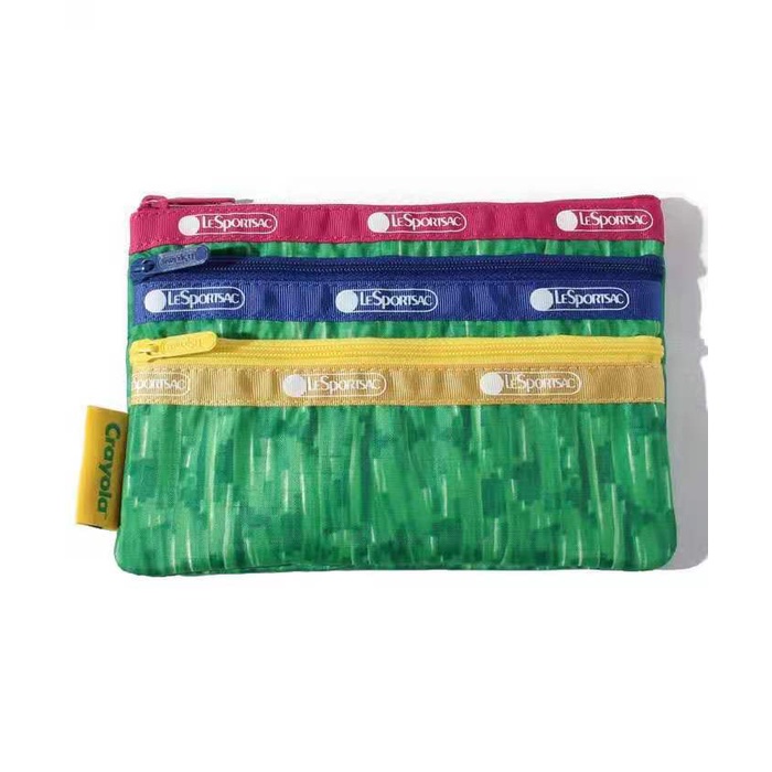 Bộ 3 Túi Đựng Tiền Xu LeSportsac LeSportsac 7158 Thiết Kế Nhỏ Gọn In Họa Tiết Đẹp Mắt