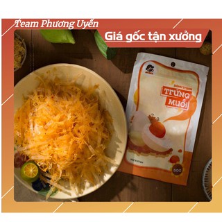 SALE SỐC-Bánh tráng trứng muối ABi 80g mua 3 bịch tặng 1 kẹp tóc thời trang