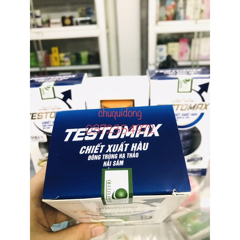 ✅  Testomax tăng sinh lực cho phái mạnh