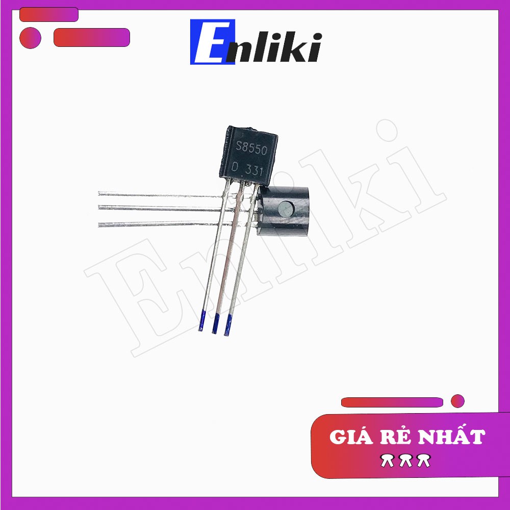 10 Chiếc S8550 TO92 Transistor NPN 0.5A 40V