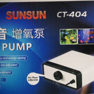 Sủi tăng Oxy cho hồ cá Sunsun CT