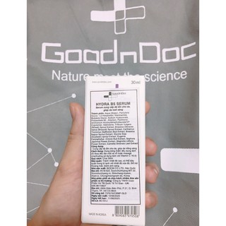 SERUM DƯỠNG ẨM, SÁNG DA GOODnDOC HYDRA B5 30ml