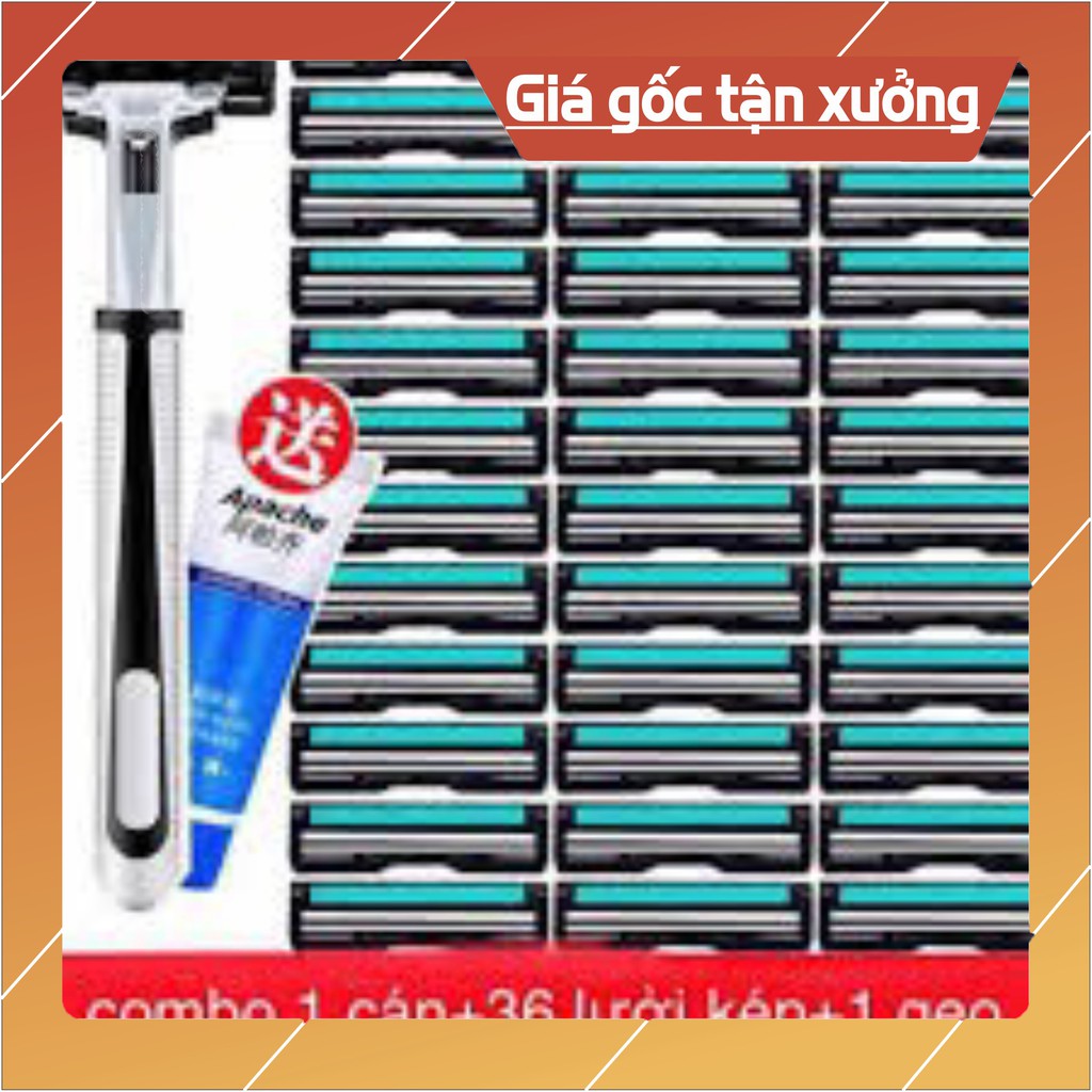 Sẵn hàng combo 5 bộ cạo râu 38 món .