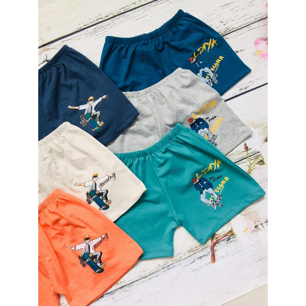 Quần thun trẻ em từ 3-39kg dành cho bé trai, bé gái - cotton thiên nhiên co giãn, thấm hút cực tốt - in hình dễ thương.