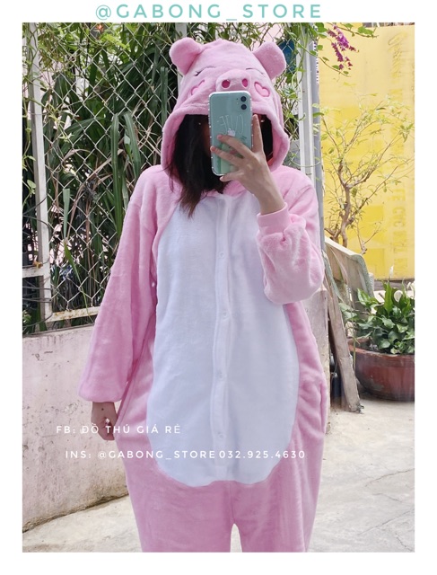 [ ẢNH THẬT ] bộ đồ thú 💥FREESHIP 💥giảm 20k khi nhập mã [ DOTHU20K1] heo hồng | BigBuy360 - bigbuy360.vn