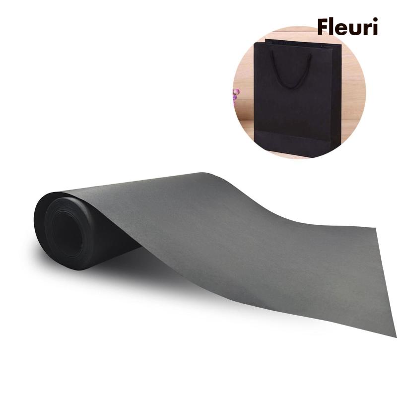 [Fleurir] Cuộn Giấy Kraft Đen 98ft Thân Thiện Với Môi Trường Tái Chế Được